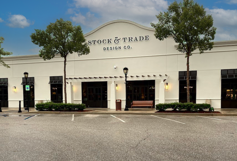Stock and Trade Design Co. Spanish Fort, AL furniture store gallery entrance